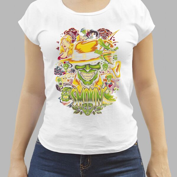 Camiseta Blanca Personalizada de Mujer Thumbnail