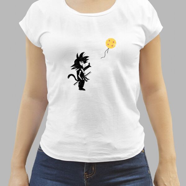 Camiseta Blanca Personalizada de Mujer Thumbnail