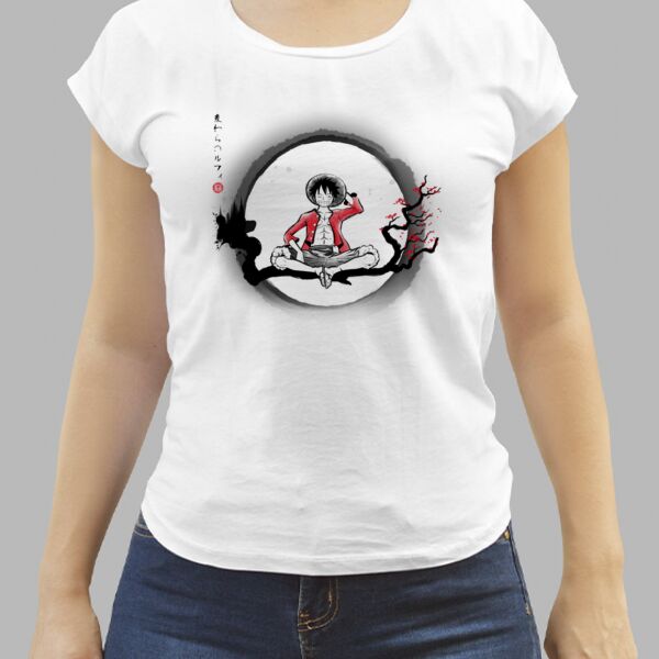 Camiseta Blanca Personalizada de Mujer Thumbnail