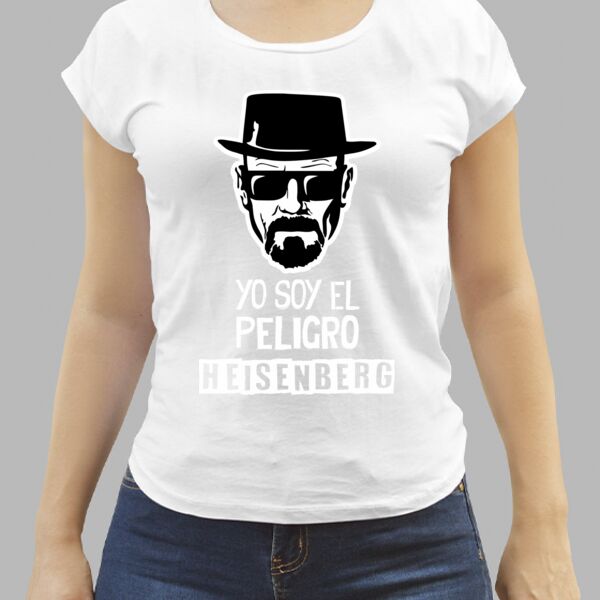 Camiseta Blanca Personalizada de Mujer Thumbnail