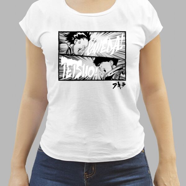 Camiseta Blanca Personalizada de Mujer Thumbnail