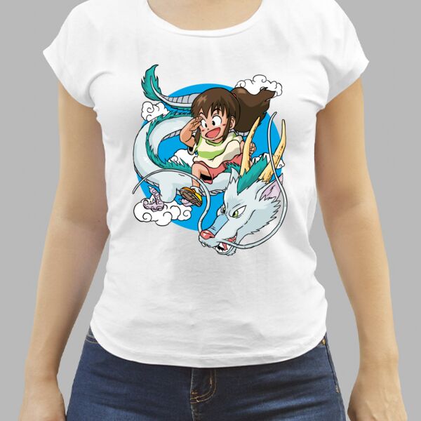 Camiseta Blanca Personalizada de Mujer Thumbnail