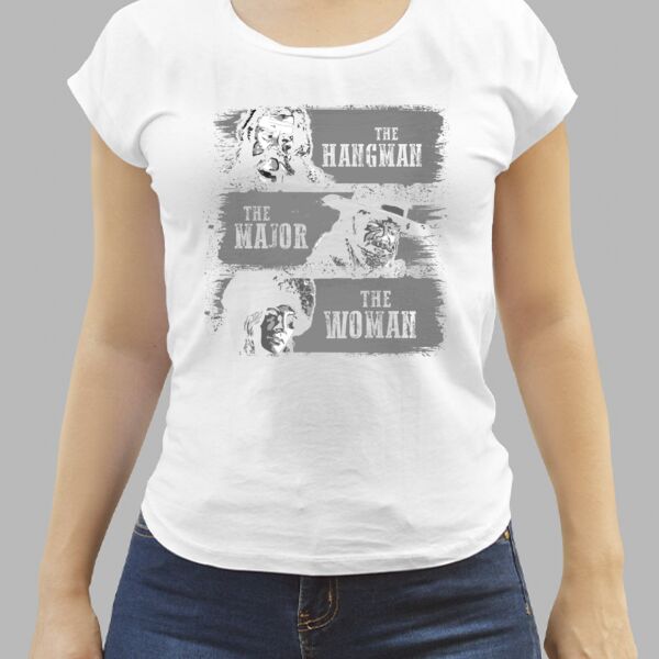 Camiseta Blanca Personalizada de Mujer Thumbnail