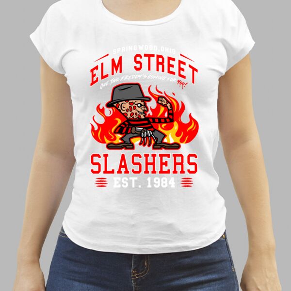 Camiseta Blanca Personalizada de Mujer Thumbnail