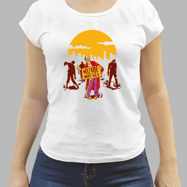 Camiseta Blanca Personalizada de Mujer Thumbnail