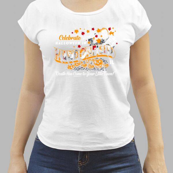 Camiseta Blanca Personalizada de Mujer Thumbnail