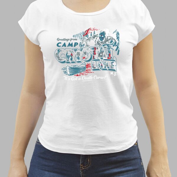 Camiseta Blanca Personalizada de Mujer Thumbnail