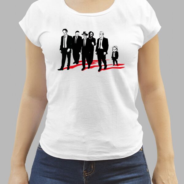 Camiseta Blanca Personalizada de Mujer Thumbnail