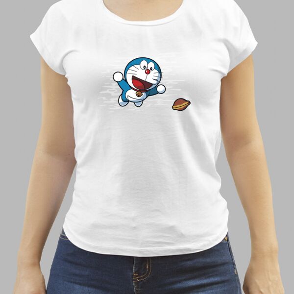 Camiseta Blanca Personalizada de Mujer Thumbnail