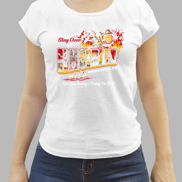 Camiseta Blanca Personalizada de Mujer Thumbnail