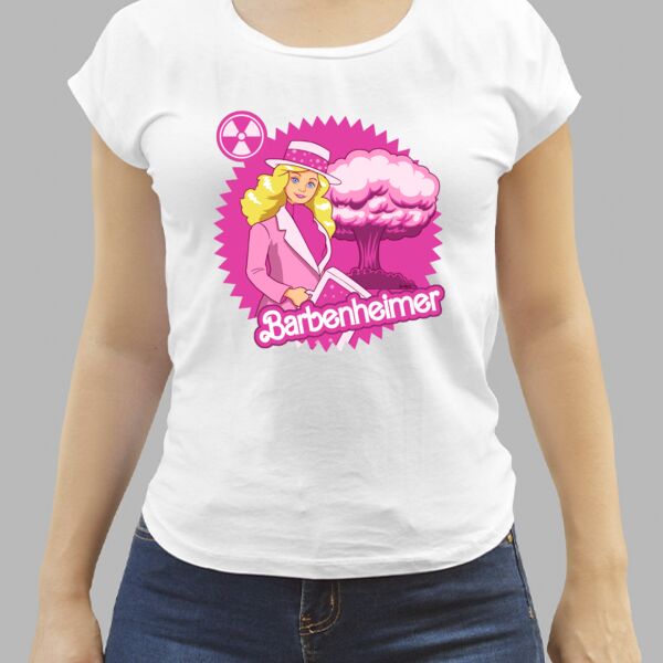 Camiseta Blanca Personalizada de Mujer Thumbnail