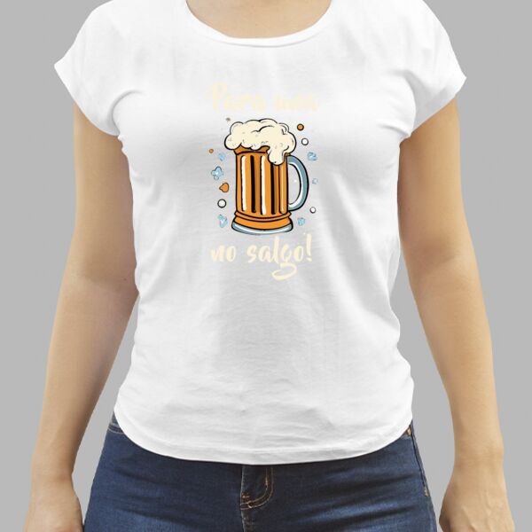 Camiseta Blanca Personalizada de Mujer Thumbnail