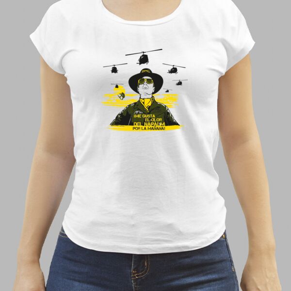 Camiseta Blanca Personalizada de Mujer Thumbnail