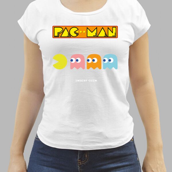 Camiseta Blanca Personalizada de Mujer Thumbnail