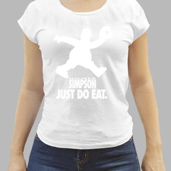 Camiseta Blanca Personalizada de Mujer Thumbnail