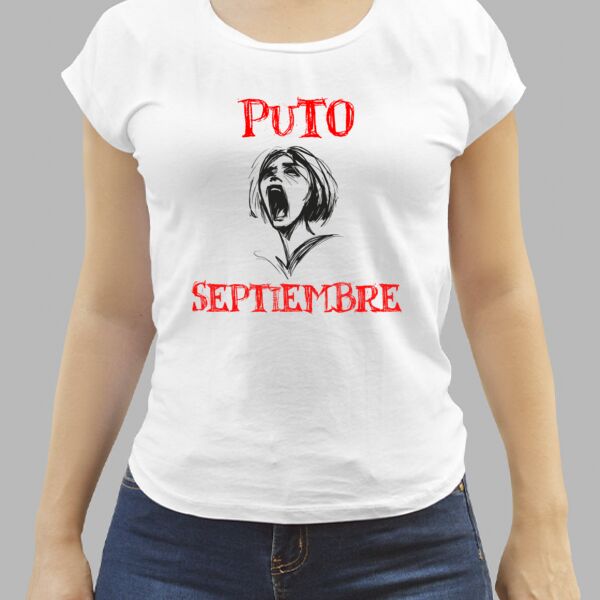 Camiseta Blanca Personalizada de Mujer Thumbnail