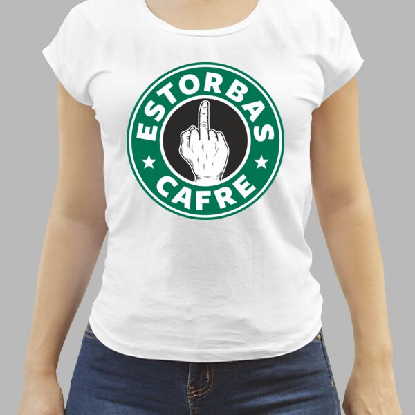 Camiseta Blanca Personalizada de Mujer Thumbnail