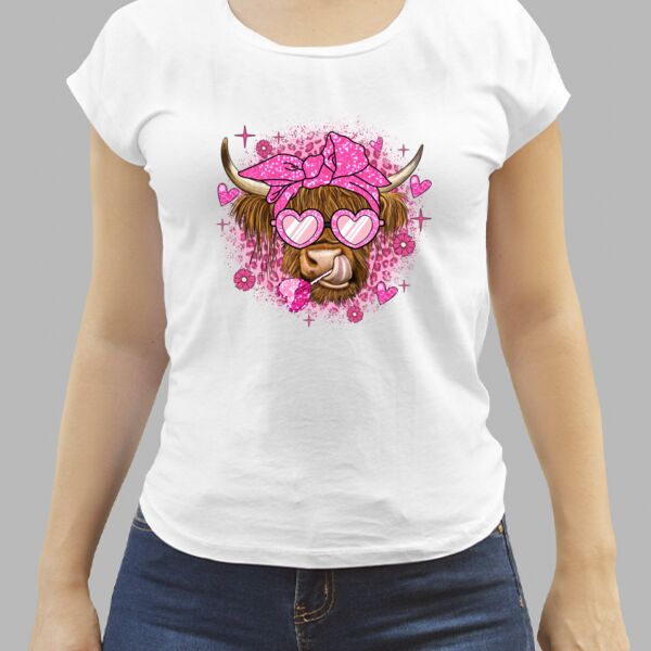 Camiseta Blanca Personalizada de Mujer Thumbnail