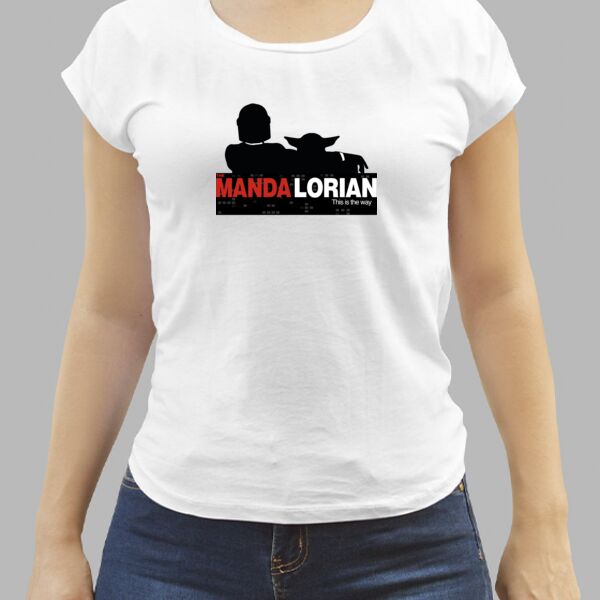 Camiseta Blanca Personalizada de Mujer Thumbnail