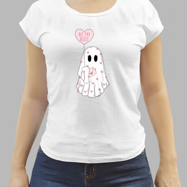 Camiseta Blanca Personalizada de Mujer Thumbnail