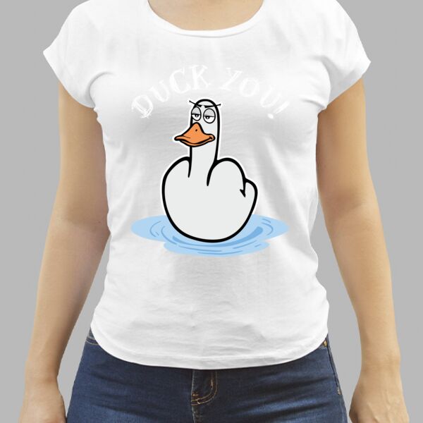 Camiseta Blanca Personalizada de Mujer Thumbnail