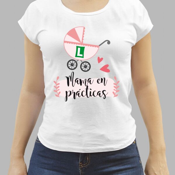 Camiseta Blanca Personalizada de Mujer Thumbnail