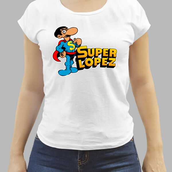 Camiseta Blanca Personalizada de Mujer Thumbnail