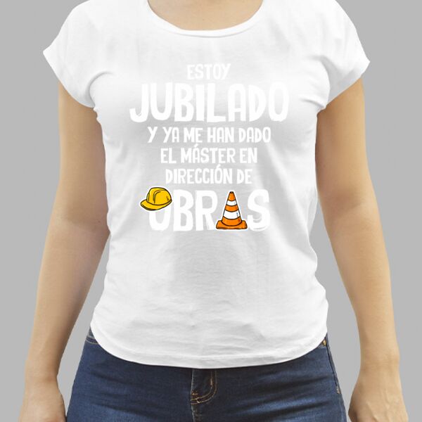 Camiseta Blanca Personalizada de Mujer Thumbnail