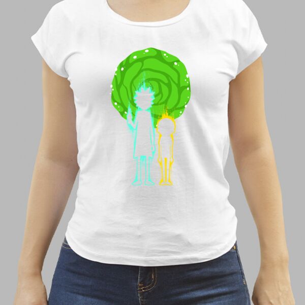 Camiseta Blanca Personalizada de Mujer Thumbnail