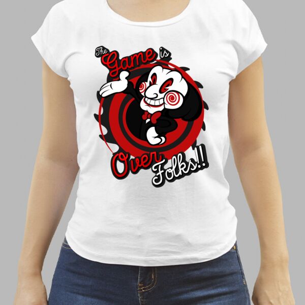 Camiseta Blanca Personalizada de Mujer Thumbnail