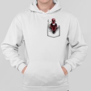 Sudadera Blanca Personalizada con Capucha Thumbnail