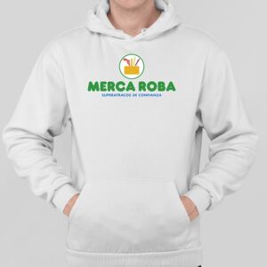 Sudadera Blanca Personalizada con Capucha Thumbnail