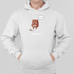 Sudadera Blanca Personalizada con Capucha Thumbnail