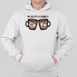 Sudadera Blanca Personalizada con Capucha Thumbnail