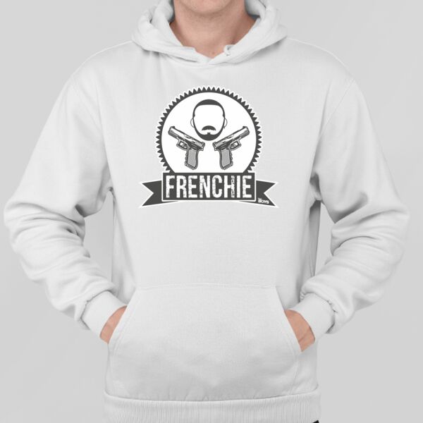 Sudadera Blanca Personalizada con Capucha Thumbnail