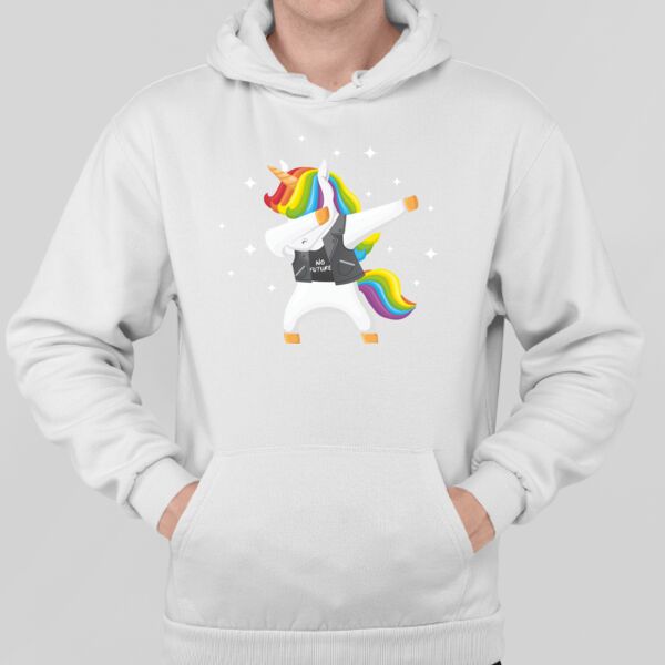 Sudadera Blanca Personalizada con Capucha Thumbnail