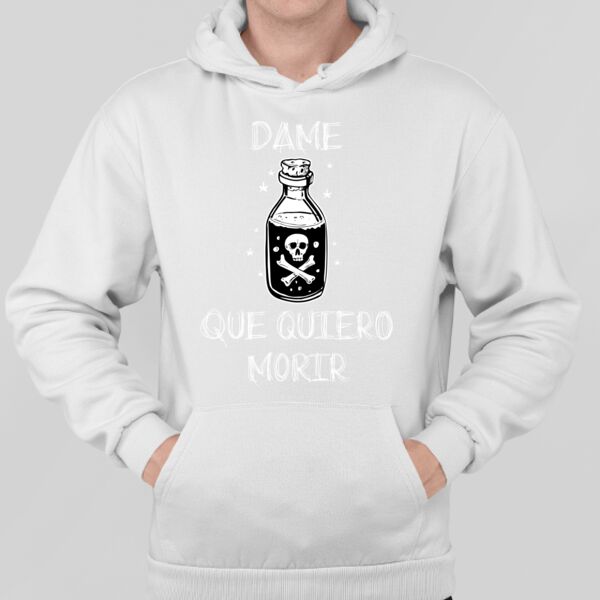 Sudadera Blanca Personalizada con Capucha Thumbnail