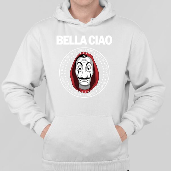 Sudadera Blanca Personalizada con Capucha Thumbnail