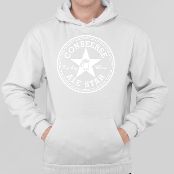 Sudadera Blanca Personalizada con Capucha Thumbnail