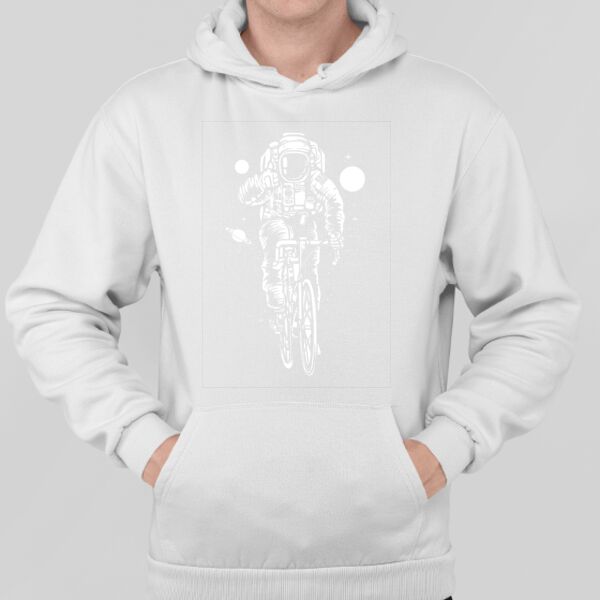 Sudadera Blanca Personalizada con Capucha Thumbnail