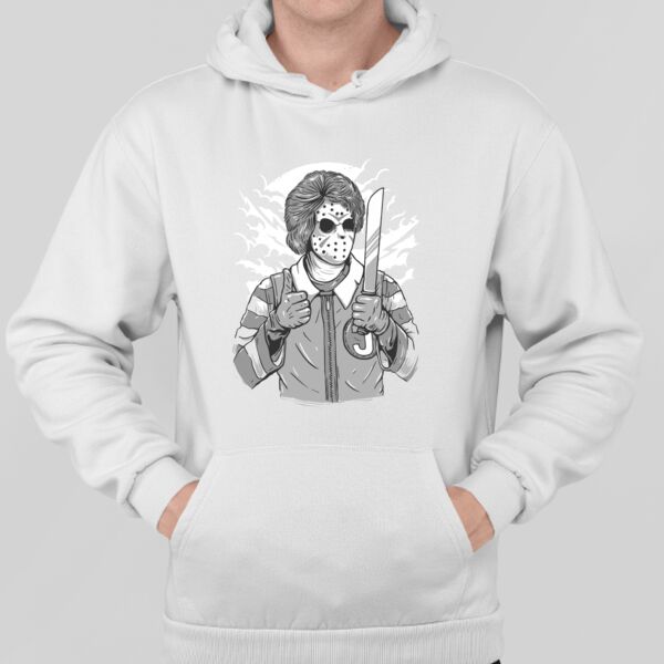 Sudadera Blanca Personalizada con Capucha Thumbnail