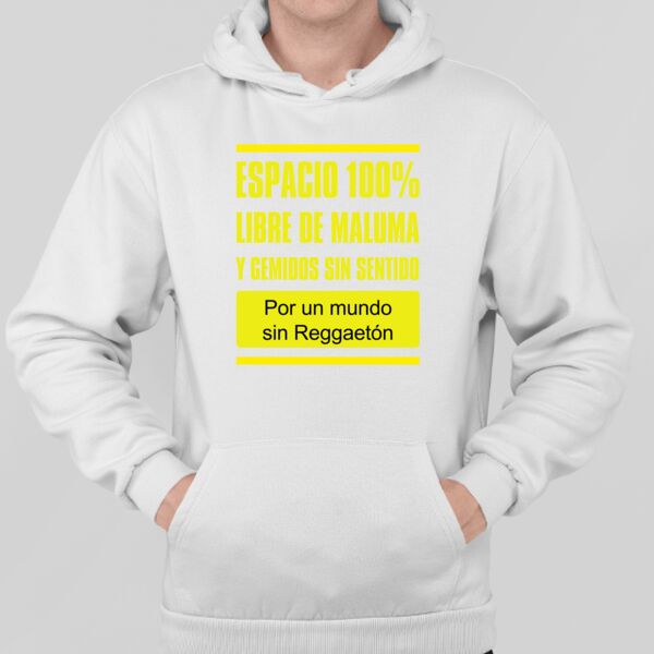 Sudadera Blanca Personalizada con Capucha Thumbnail