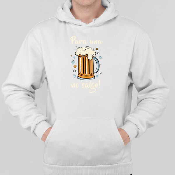 Sudadera Blanca Personalizada con Capucha Thumbnail