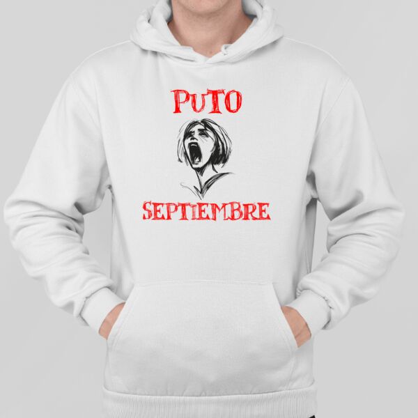 Sudadera Blanca Personalizada con Capucha Thumbnail