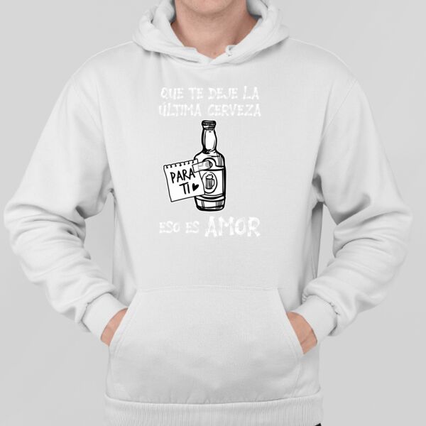 Sudadera Blanca Personalizada con Capucha Thumbnail