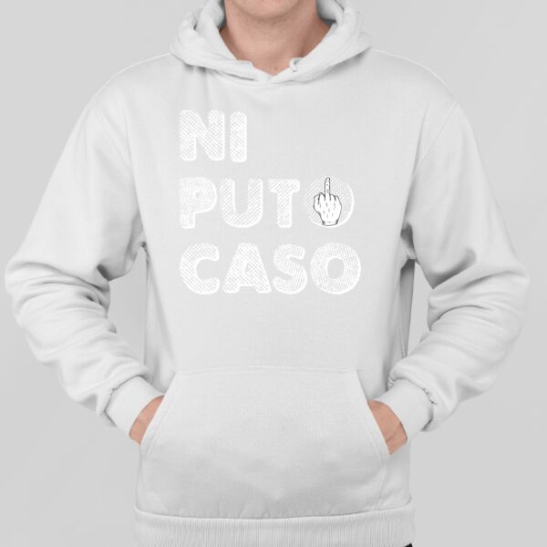 Sudadera Blanca Personalizada con Capucha Thumbnail