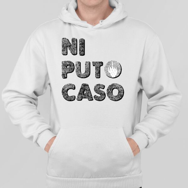 Sudadera Blanca Personalizada con Capucha Thumbnail