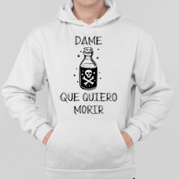 Sudadera Blanca Personalizada con Capucha Thumbnail