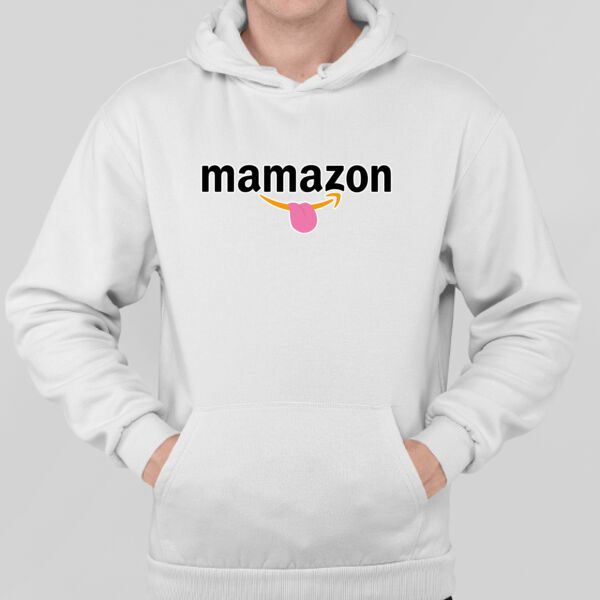 Sudadera Blanca Personalizada con Capucha Thumbnail