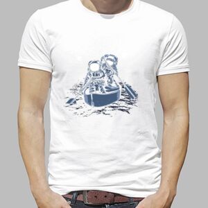 Camiseta Blanca Unisex Thumbnail